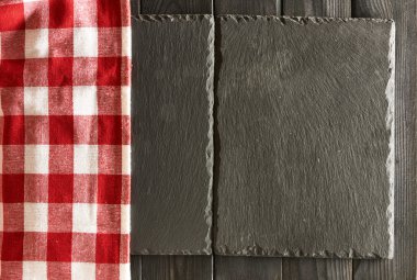 Arduvaz levha ve masa örtüsü 