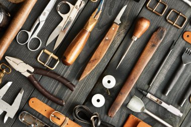 deri işçiliği araçları