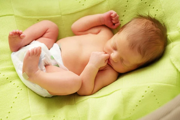 One week old newborn baby — Stock Photo, Image