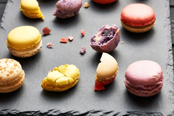 French delicious macaroons — Stock Photo, Image