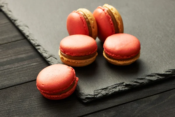 Francia ízletes macaroons — Stock Fotó