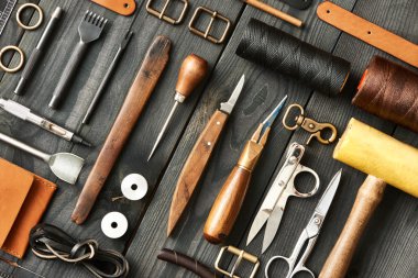 deri işçiliği araçları