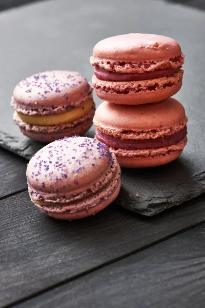 French delicious dessert macaroons