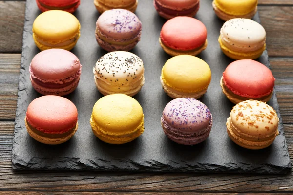 French delicious dessert macaroons — Stock Photo, Image