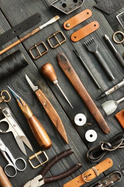 deri işçiliği araçları