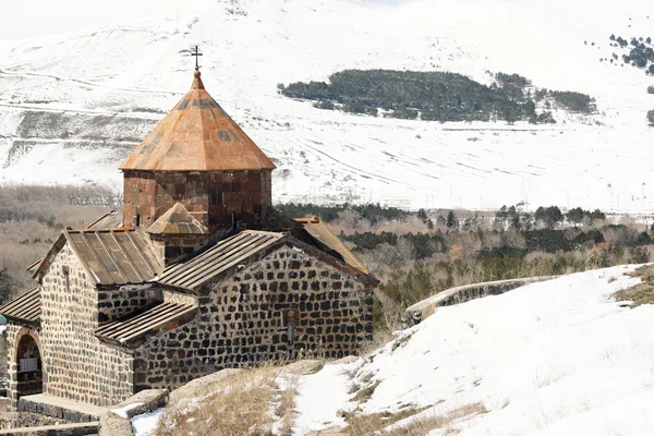 Ancient monastery Sevanavank in Armenia — Stock Photo, Image