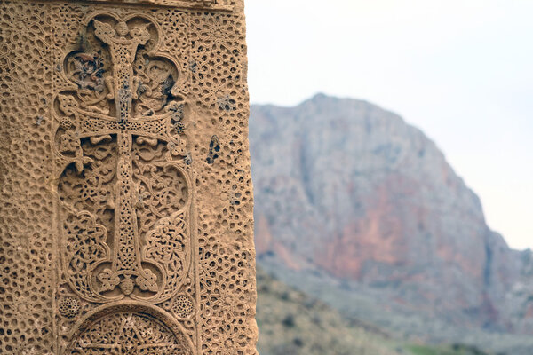 Ancient monastery Noravank in Armenia