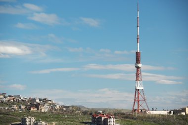 Erivan'ın şehir manzaralı