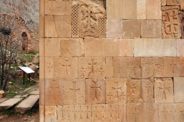 Eski manastır Noravank Ermenistan'da