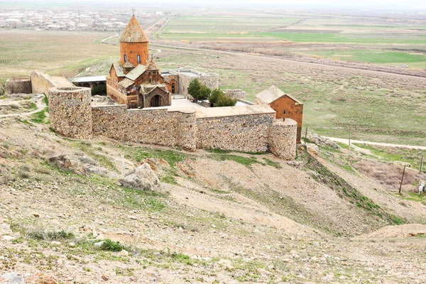고 대 수도원 아르메니아에서 코르 Virap — 스톡 사진