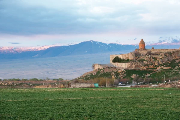 Monastero Khor Virap in Armenia — Foto Stock