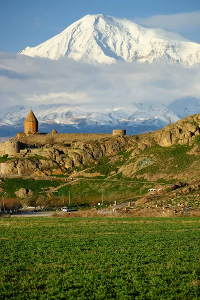 Ancient monastery Khor Virap — Stock Photo, Image