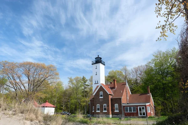 Latarnia morska Presque Isle — Zdjęcie stockowe