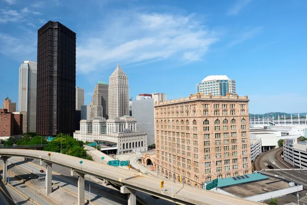 Skyline de Pittsburgh, Pennsylvania — Foto de Stock