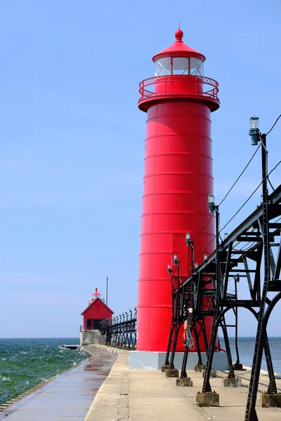 Sul Pierhead luz interior — Fotografia de Stock