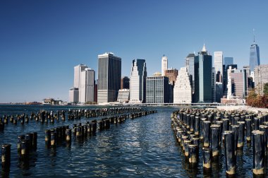 aşağı manhattan skyline   