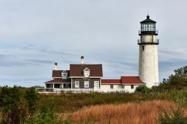 Highland Lighthouse at Cape Cod clipart