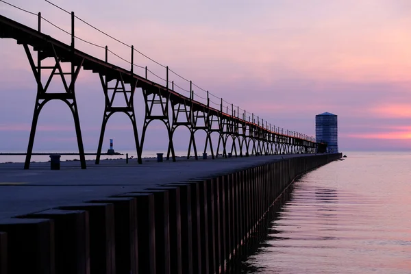 Північна Pierhead маяк реставрації — стокове фото