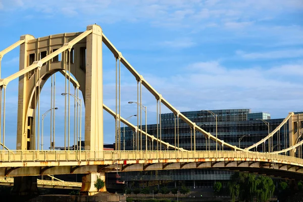 Γέφυρα στο Πίτσμπουργκ, Πενσυλβάνια — Φωτογραφία Αρχείου