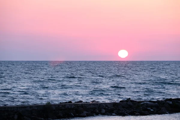 Göl Huron güneş doğarken — Stok fotoğraf