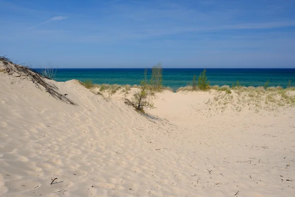 Маленькие дюны Собачьей точки — стоковое фото