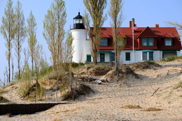 Ponto betsie farol — Fotografia de Stock