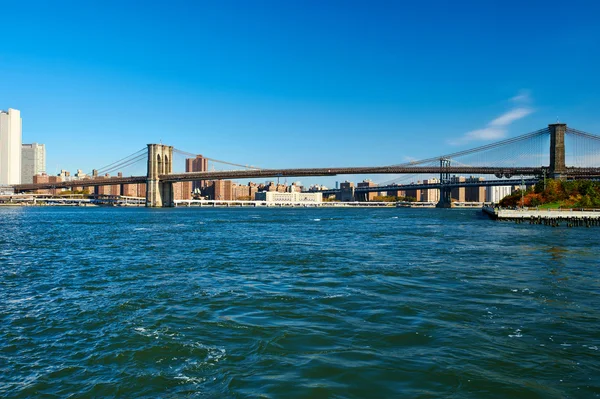 Lägre manhattan skyline — Stockfoto