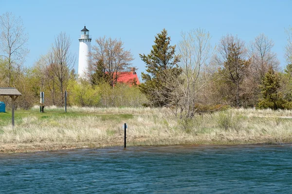 Tawas ponto farol — Fotografia de Stock