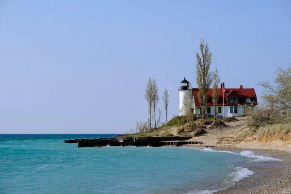 Point Betsie Lighthouse — Fotografie, imagine de stoc