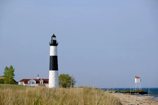 Sable punt vuurtoren — Stockfoto