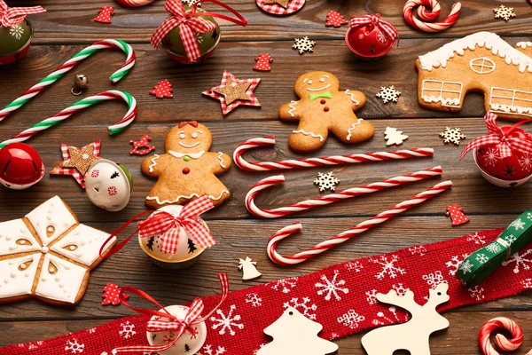 Christmas homemade decorations — Stock Photo, Image