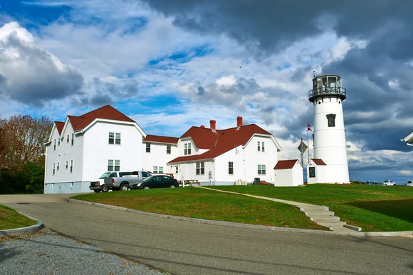 Chatham vuurtoren op Cape Cod — Stockfoto