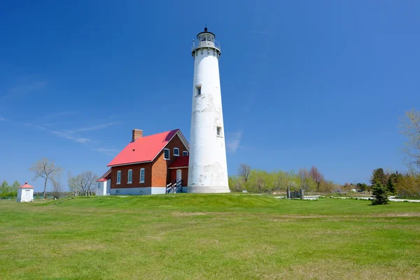 Tawas punt vuurtoren — Stockfoto