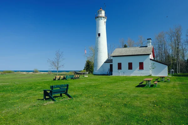 Störpunkt-Leuchtturm — Stockfoto