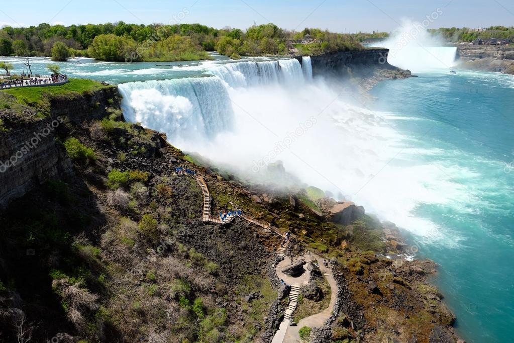 American side of Niagara Falls