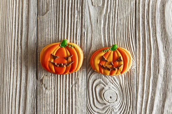 Halloween peperkoek cookies — Stockfoto