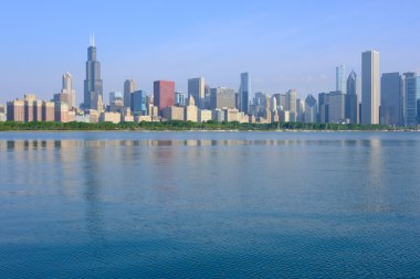 Chicago manzarası sabah