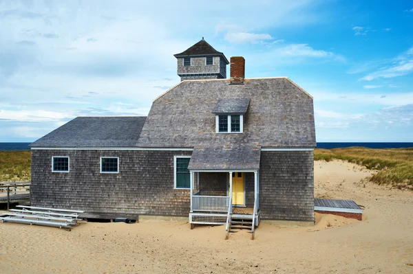 Пляжі будинку в Cape Cod — стокове фото