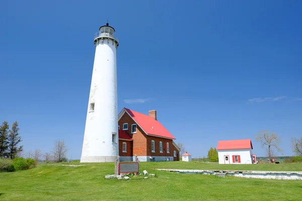 Tawas punt vuurtoren — Stockfoto