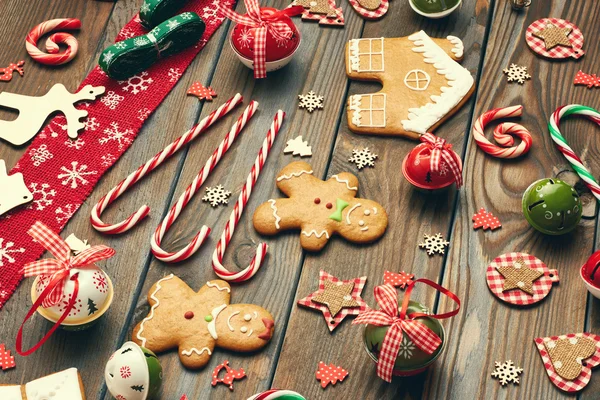 Natale decorazioni fatte in casa — Foto Stock