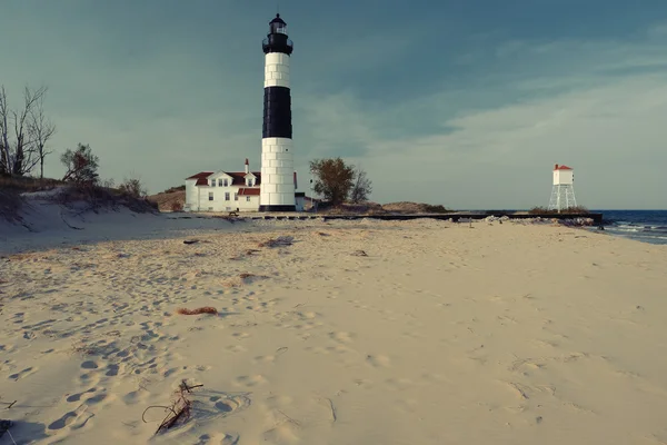 Stora sobel point lighthouse — Stockfoto