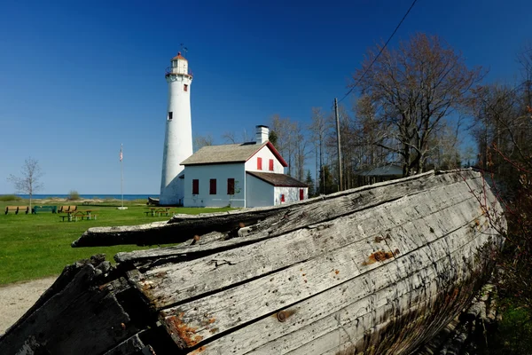 Störpunkt-Leuchtturm — Stockfoto