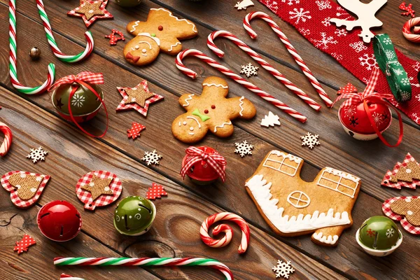 Natale decorazioni fatte in casa — Foto Stock