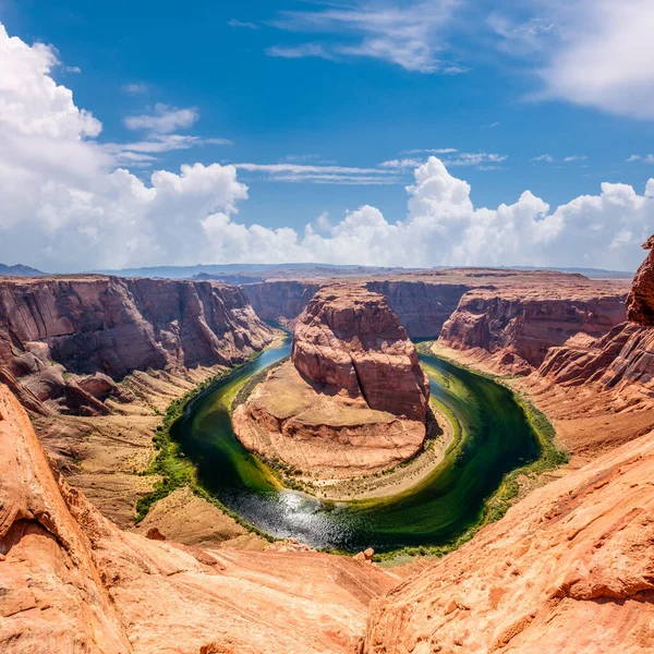 Patkó Kanyar Colorado Folyón Glen Canyon Arizona Usa — Stock Fotó