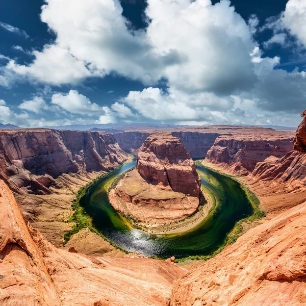 Patkó Kanyar Colorado Folyón Glen Canyon Arizona Usa — Stock Fotó