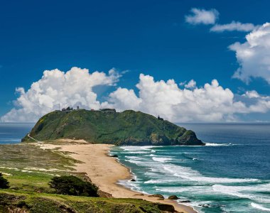 Kaliforniya, ABD 'de Pasifik kıyısı manzarası