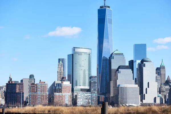 New York Şehri Manhattan ufuk çizgisi — Stok fotoğraf
