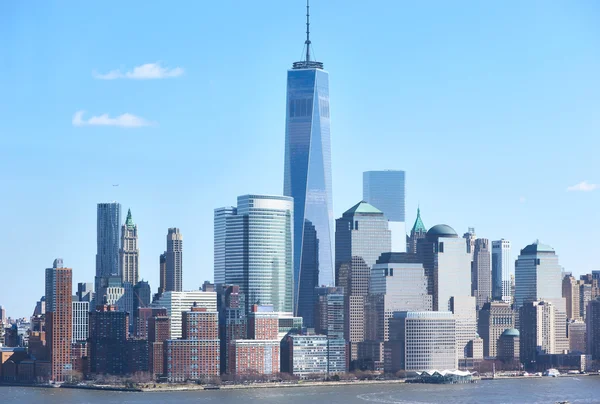 Ciudad de Nueva York Manhattan skyline — Foto de Stock