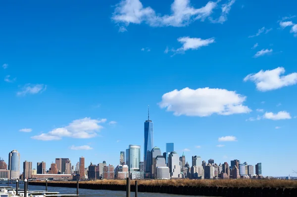 Skyline von New York City Manhattan — Stockfoto