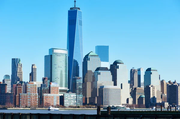 Ciudad de Nueva York Manhattan skyline — Foto de Stock